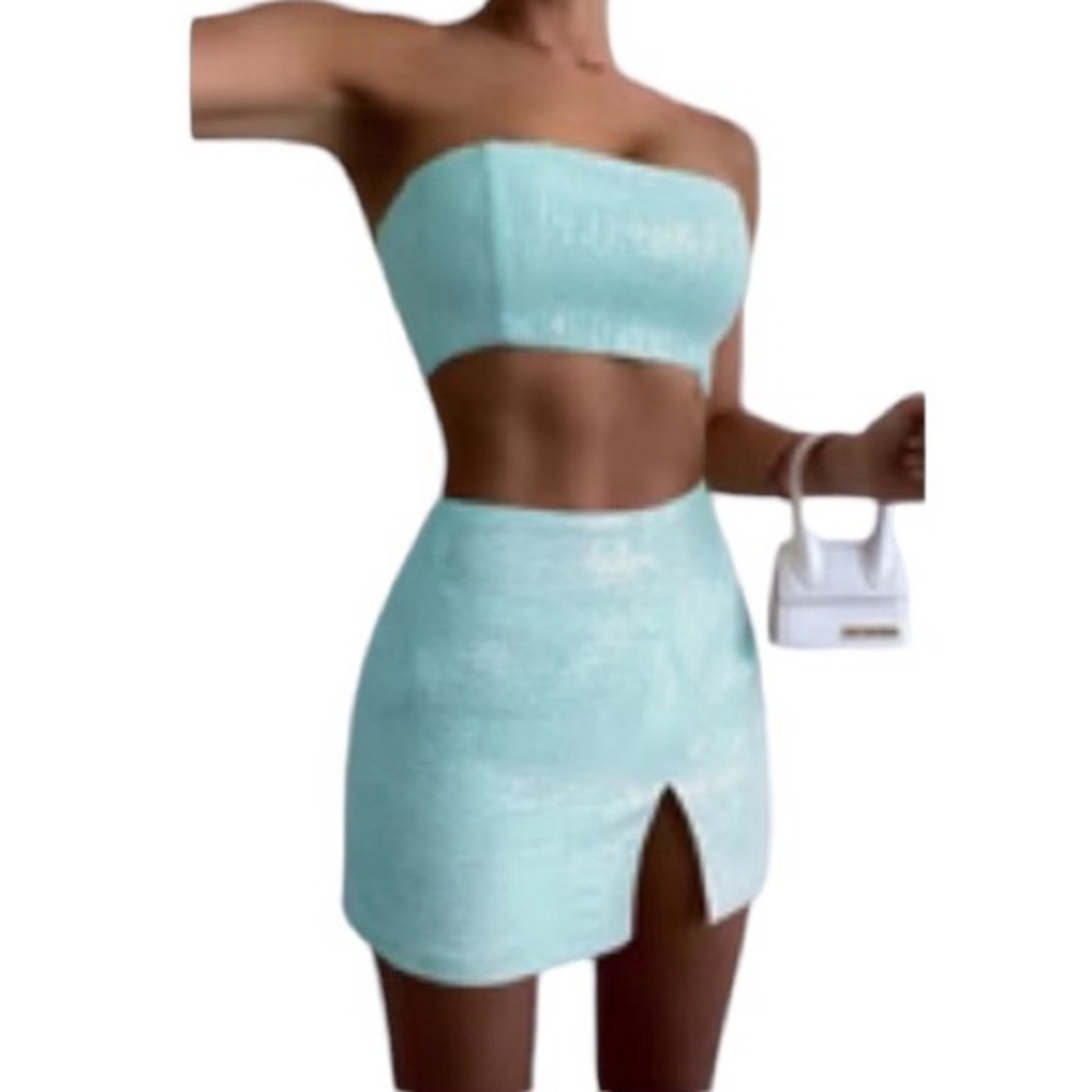 Sequin Bandeau Top